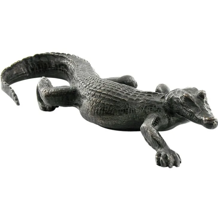 Clearance Moulage Crocodile Barye - Bronze Art Européen