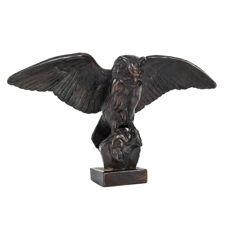 Clearance Moulage Hibou Barye - Bronze Art Européen