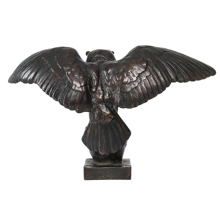 Clearance Moulage Hibou Barye - Bronze Art Européen