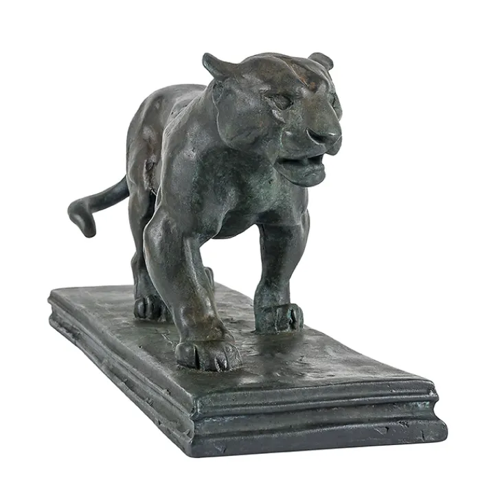 Sale Moulage Jaguar marchant Antoine-Louis Barye - Bronze Art Européen