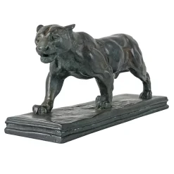 Sale Moulage Jaguar marchant Antoine-Louis Barye - Bronze Art Européen