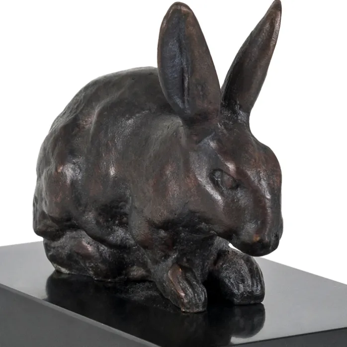 Moulage Lapin couché Barye