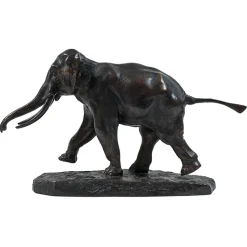 New Moulage Éléphant courant Antoine-Louis Barye - Bronze Art Européen