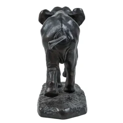 New Moulage Éléphant courant Antoine-Louis Barye - Bronze Art Européen
