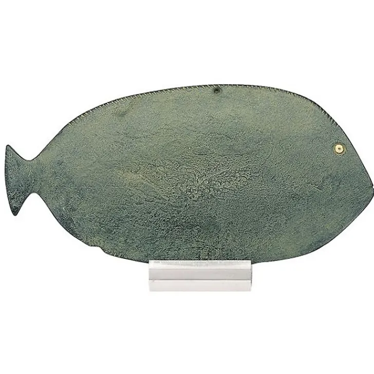 Outlet Moulage Palette à fard en forme de poisson Antiquités Orientales Et Égyptiennes