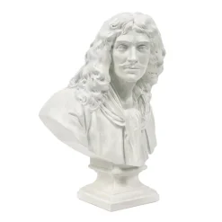Moulage Petit buste de Jean-Baptiste Poquelin, dit Molière - Jean Antoine Houdon