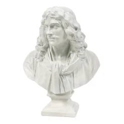 Moulage Petit buste de Jean-Baptiste Poquelin, dit Molière - Jean Antoine Houdon
