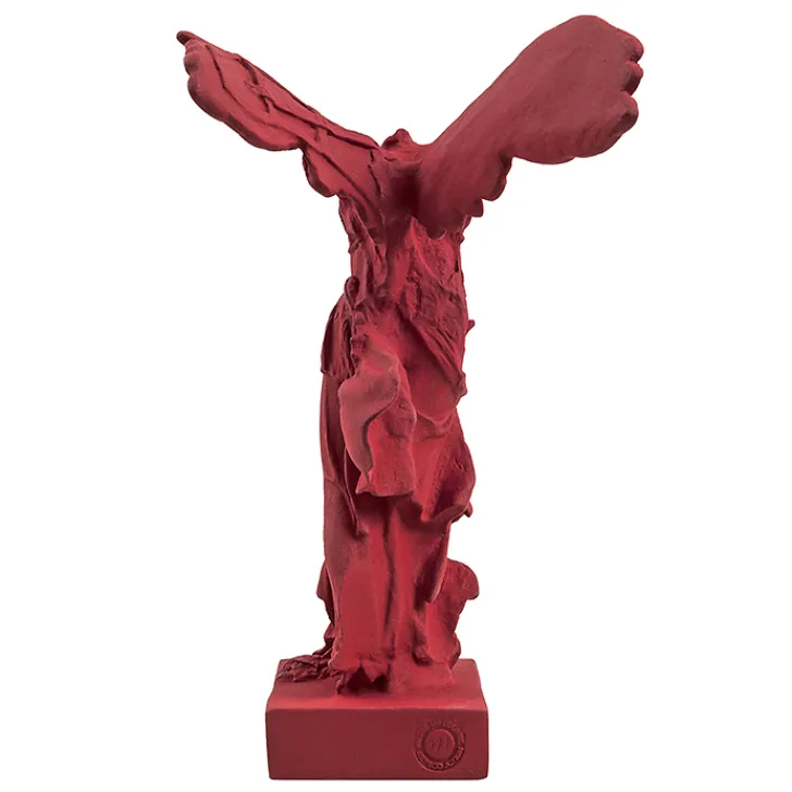 Online Moulage Victoire de Samothrace 34 cm - Rouge sombre Antiquités Gallo-Romaines & Gréco-Romaines