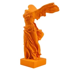 Moulage Victoire de Samothrace 34 cm - Jaune safran