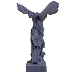 Moulage Victoire de Samothrace 34 cm - Bleu poudre Antiquités Gallo-Romaines & Gréco-Romaines