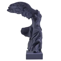 Moulage Victoire de Samothrace 34 cm - Bleu poudre Antiquités Gallo-Romaines & Gréco-Romaines