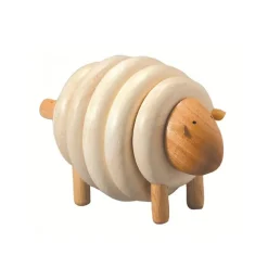 Mouton en bois à lacer