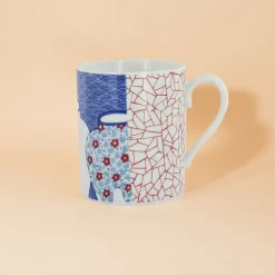 Mug en porcelaine 3 jarres