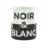 Sale Mug Noir et blanc Art De La Table