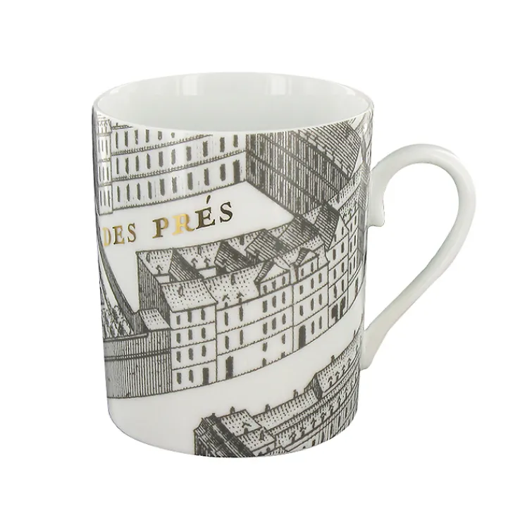 Best Mug Plan de Turgot - Or Art De La Table