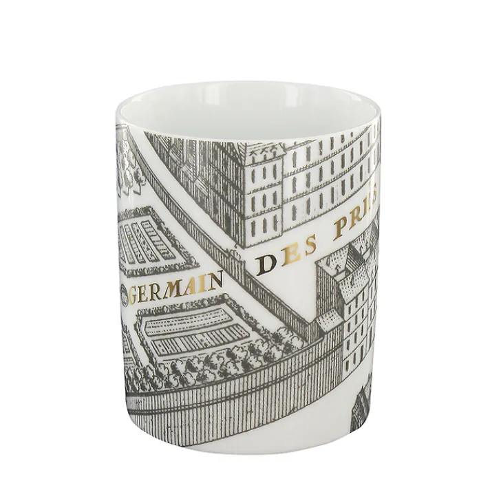 Best Mug Plan de Turgot - Or Art De La Table