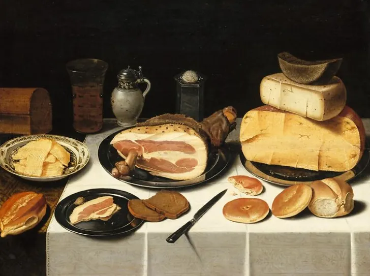 Online Nature morte au jambon (affiches d'art) Affiches D'Art|Toiles Sans Cadre