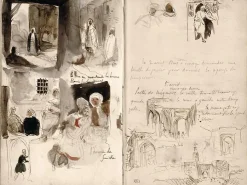 Notes et croquis pris à Meknès (affiches d'art)