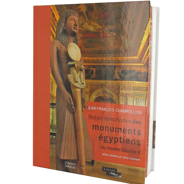 Hot Notice descriptive des monuments égyptiens du musée Charles X Histoire, Géographie Et Sciences