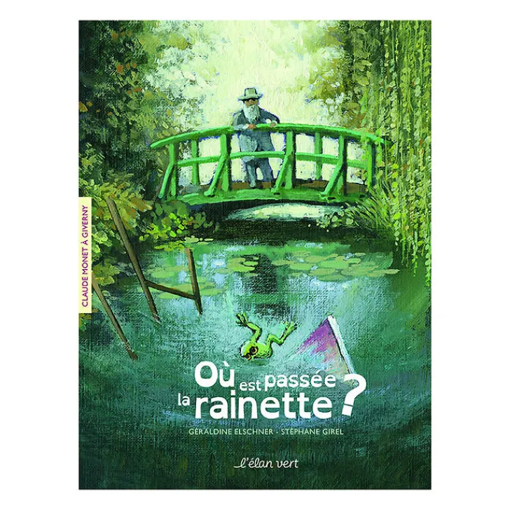 New Où est passée la rainette ? - Claude Monet à Giverny Livres Jeunesse