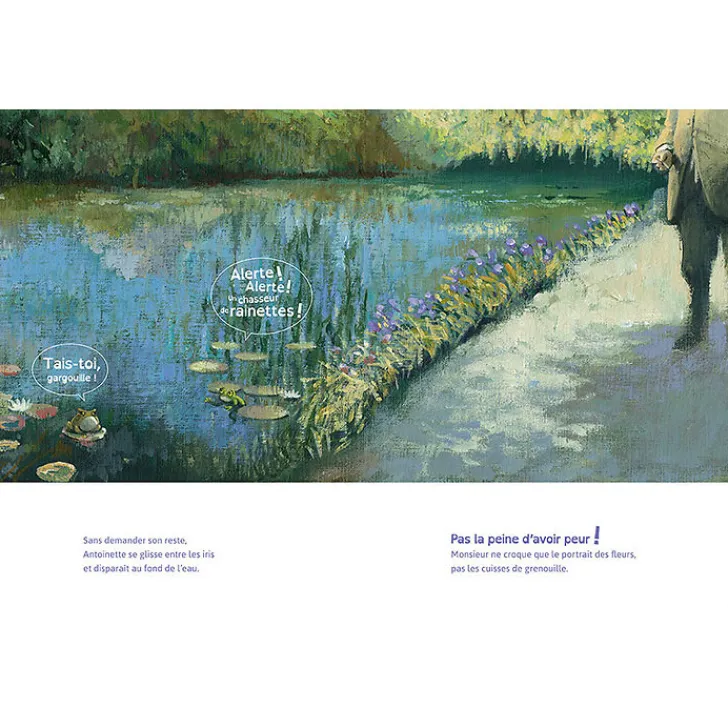 New Où est passée la rainette ? - Claude Monet à Giverny Livres Jeunesse