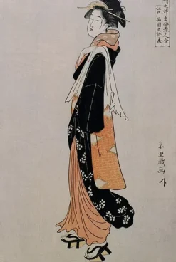 Otatsu de Ryôgoku à Edo (panneaux aluminium)