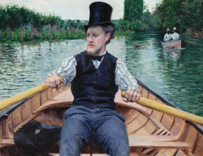 Partie de bateau (Canotier au chapeau haut de forme) (toiles sans cadre)