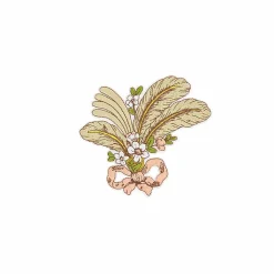 Best Patch brodé thermocollant Galerie des modes Plume - 11 x 10 cm Accessoires