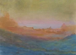 Paysage avec falaises (panneaux acryliques)