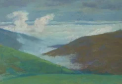 Sale Paysage de montagne avec mer de nuages (panneaux aluminium) Panneaux Aluminium|Toiles Encadrées