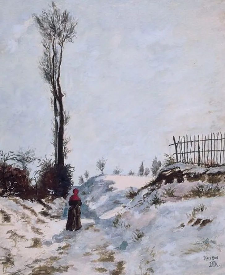 Discount Paysage de neige (toiles sans cadre) Toiles Sans Cadre|Toiles Encadrées