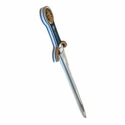 New Épée de chevalier en mousse bleue avec emblème Lion doré Habits Et Accessoires|Jouets