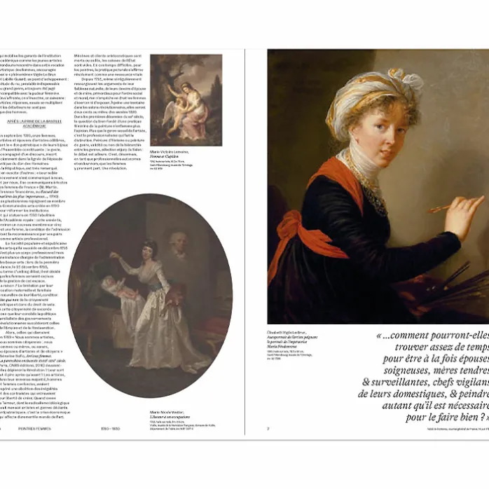 Peintres femmes - 1780-1830 - Naissance d'un combat - Journal de l'exposition
