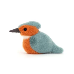 Peluche oiseau Martin-pêcheur