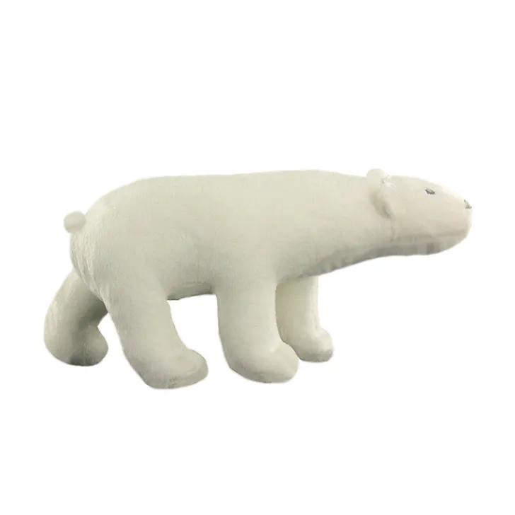 New Peluche Ours blanc Pompon - Petit Modèle Peluches