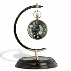 Discount Pendule de voyage l'Œil du temps Nickel Art De La Maison