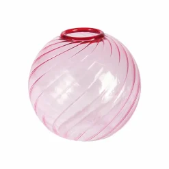 Petit vase spirale Rose Ø 9 cm
