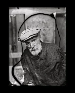 Pierre-Auguste Renoir dans un de ses ateliers (panneaux acryliques)