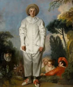 Discount Pierrot, dit autrefois le Gilles (affiches d'art) Affiches D'Art|Affiches D'Art Encadrées
