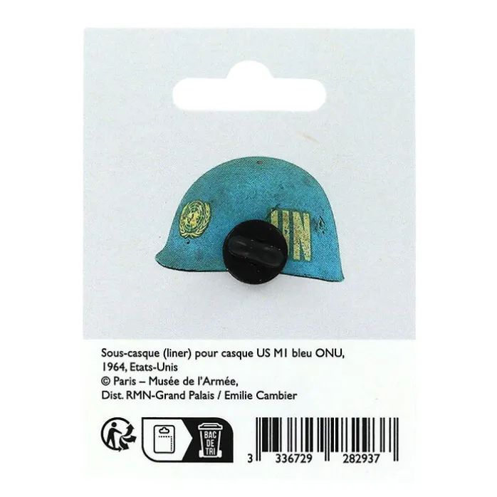 Pin's Casque Bleu