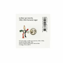 Pin's Fernand Léger - La fleur qui marche