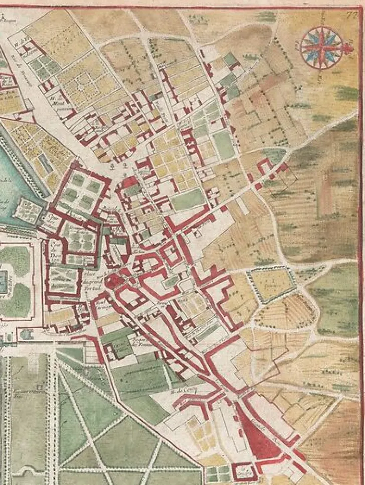Online Plan d'ensemble de Fontainebleau (toiles encadrées) Toiles Encadrées|Toiles Sur Châssis