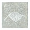 Best Plaque de zinc Focus Paris 7e arrondissement - Toit de Paris - 12 x 12 cm Design|Art De La Maison