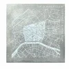 Best Plaque de zinc Focus Paris 8e arrondissement - Toit de Paris - 12 x 12 cm Design|Art De La Maison