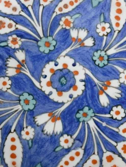 Online Plat creux à fond bleu (toiles encadrées) Toiles Encadrées|Toiles Sur Châssis