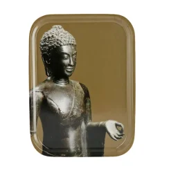 Plateau Bouddha faisant le geste de l'argumentation