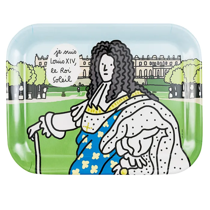 Plateau Je suis Louis XIV, le Roi Soleil