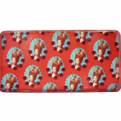 Best Plateau rectangulaire Marie-Antoinette Pop Corail - 20 x 40 cm Design|Art De La Maison