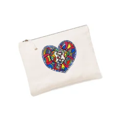 Discount Pochette Cœur Serpent Niki de Saint Phalle 27x20cm Trousses, Pochettes