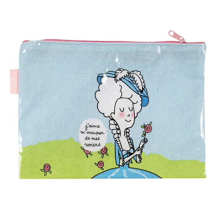 Online Pochette Marie-Antoinette J'aime m'occuper de mes rosiers Trousses, Pochettes|Habits Et Accessoires